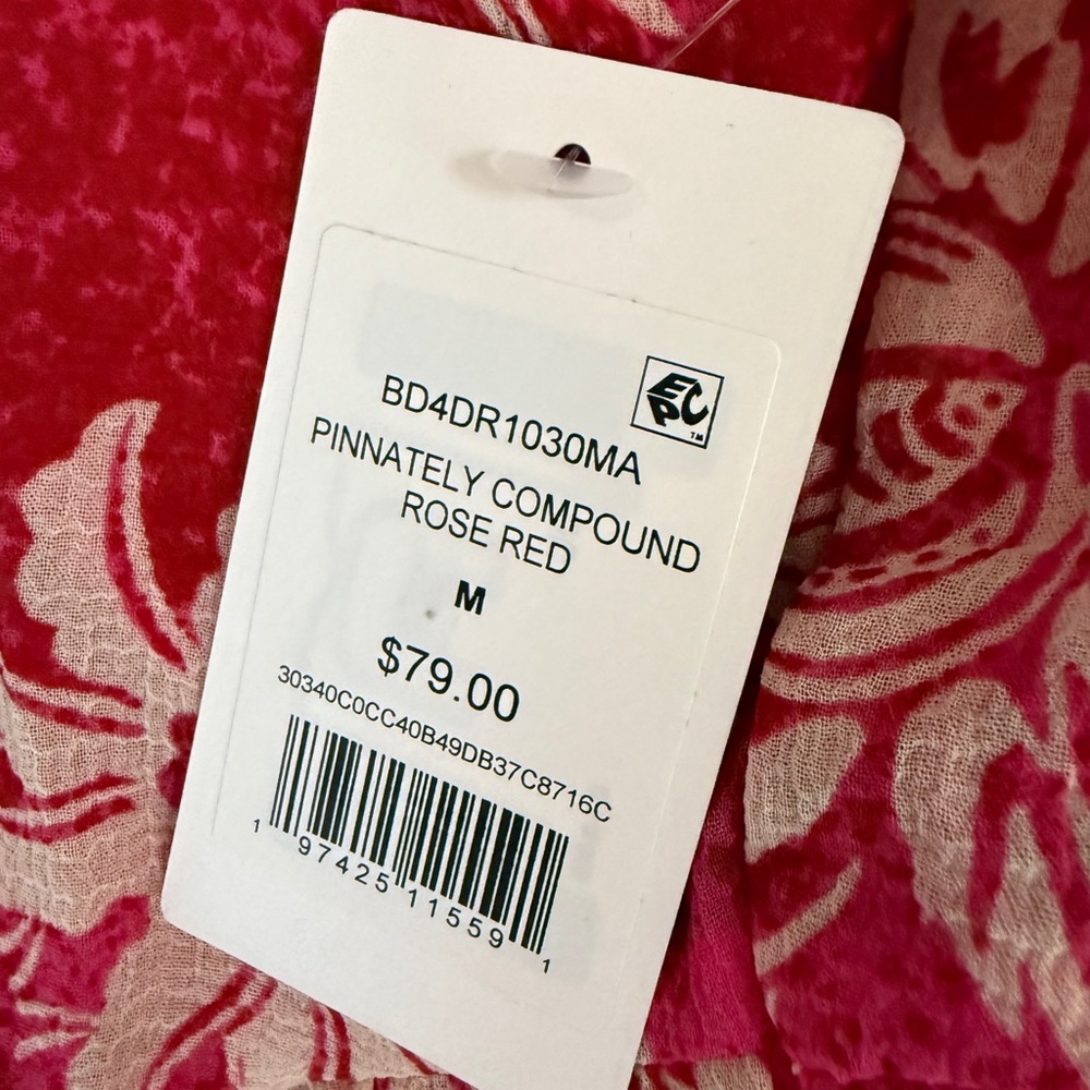 89th & Maddison Rose Res White Floral Tiered Mini Dress Size M NWT SKU0726 - Picture 9 of 11